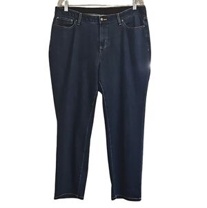 Catherine's 16WP Straight Leg Jeans 👖 Stretchy Soft O-1314